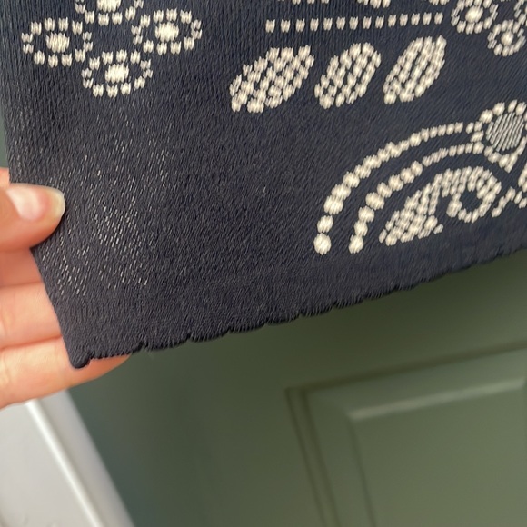 Black 3/4 sleeve sweater mini dress - Picture 6 of 7